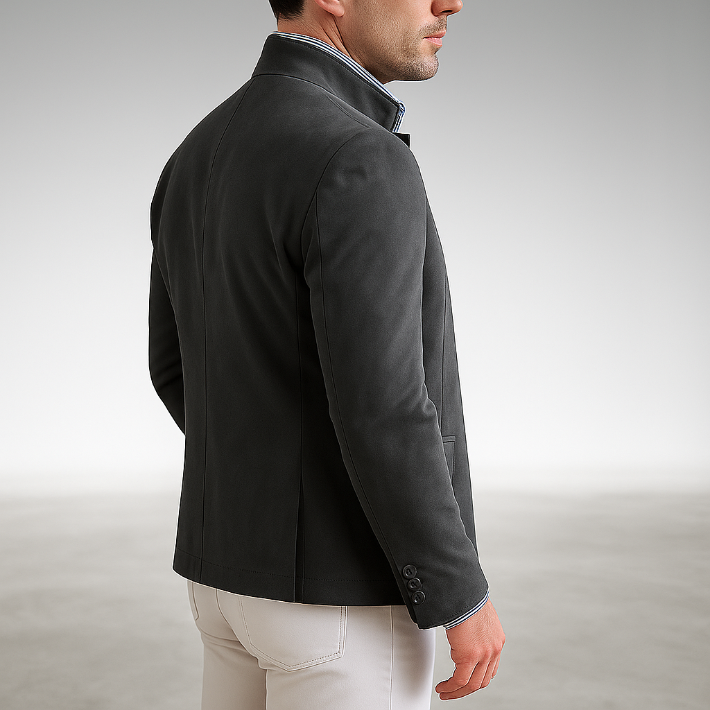 Adrian | Avslappnad Modern Knapp Cardigan