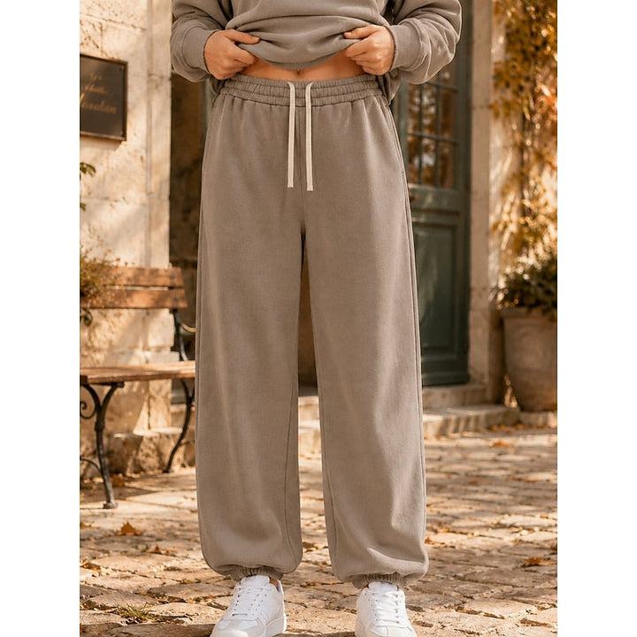 Joyce | Avslappnade vida joggers
