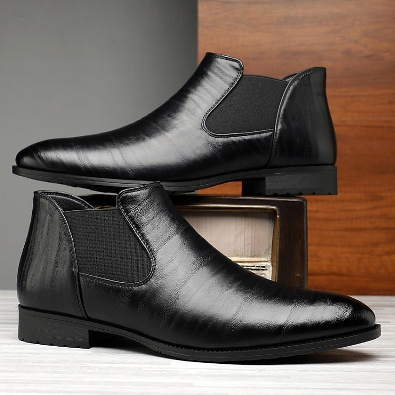 Quincy | Klassiska Slip-On Chelsea Boots