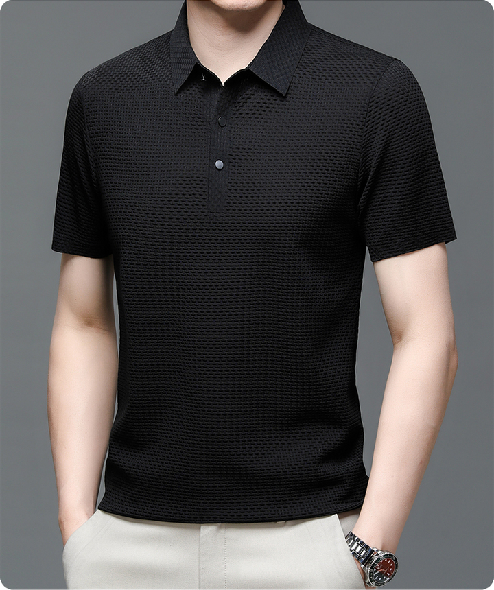 Parker | Stilig Knapp-up Polo Skjorta