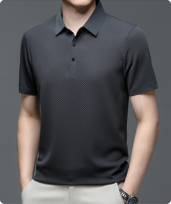 Parker | Stilig Knapp-up Polo Skjorta