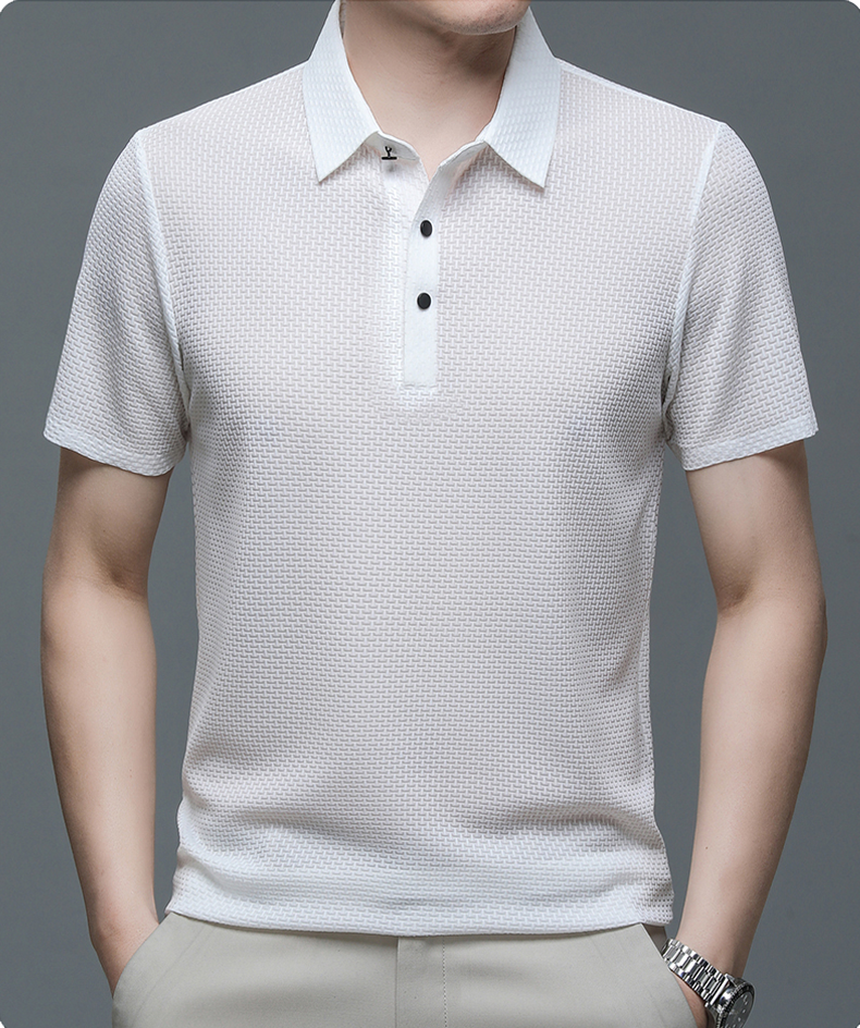 Parker | Stilig Knapp-up Polo Skjorta
