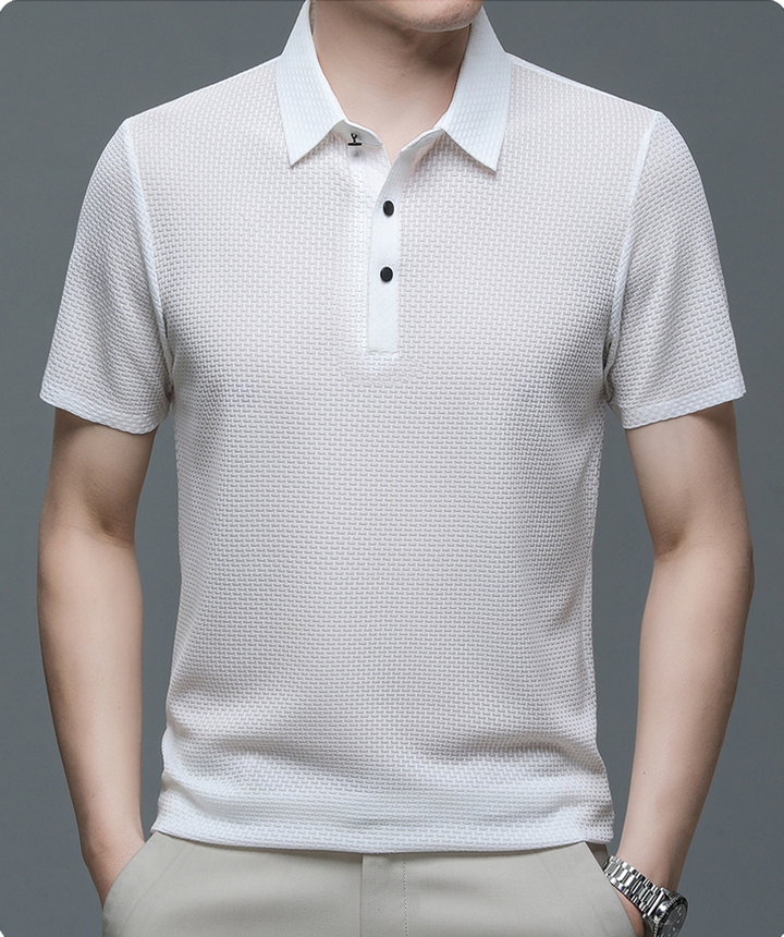 Parker | Stilig Knapp-up Polo Skjorta