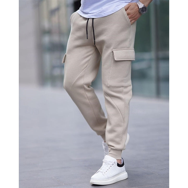 Neil | Avslappnade Cargo Joggers