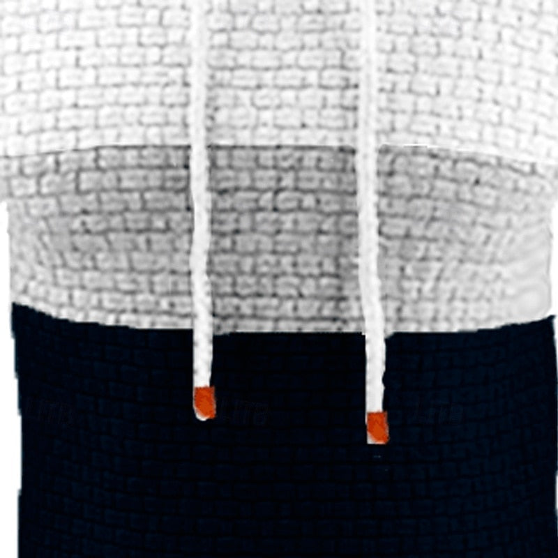 Hollis | Färgglad Texturerad Hoodie