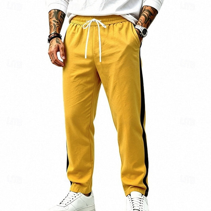 Damian | Avslappnade Sweatpants med Sidostråk