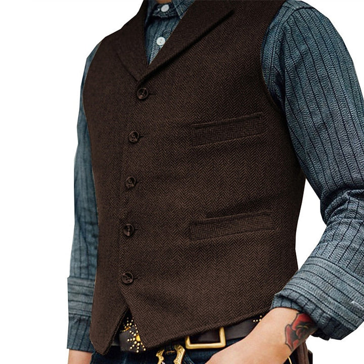 Gerard | Herringbone Skräddarsydd Väst