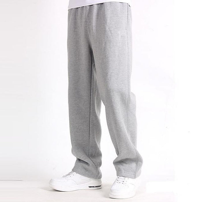 Russell | Avslappnade rakbenade joggers