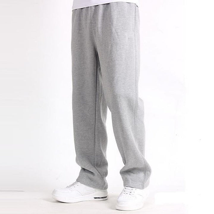 Russell | Avslappnade rakbenade joggers