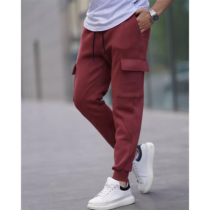 Neil | Avslappnade Cargo Joggers
