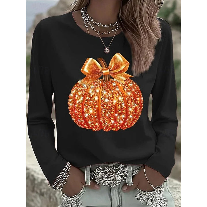 Lillian | Glittrande Halloween Pumpa Topp