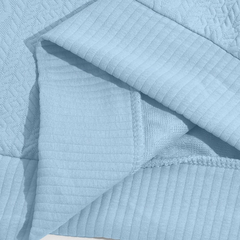 Nash | Texturerad Quarter-Zip Pullover