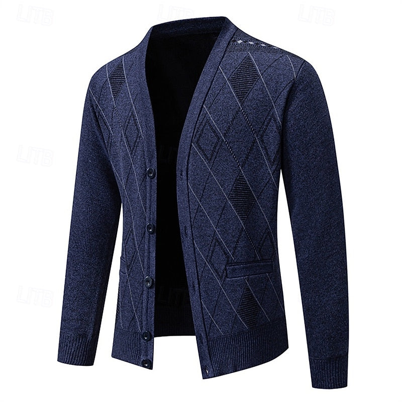 Weston | Finslipad Argyle Cardigan
