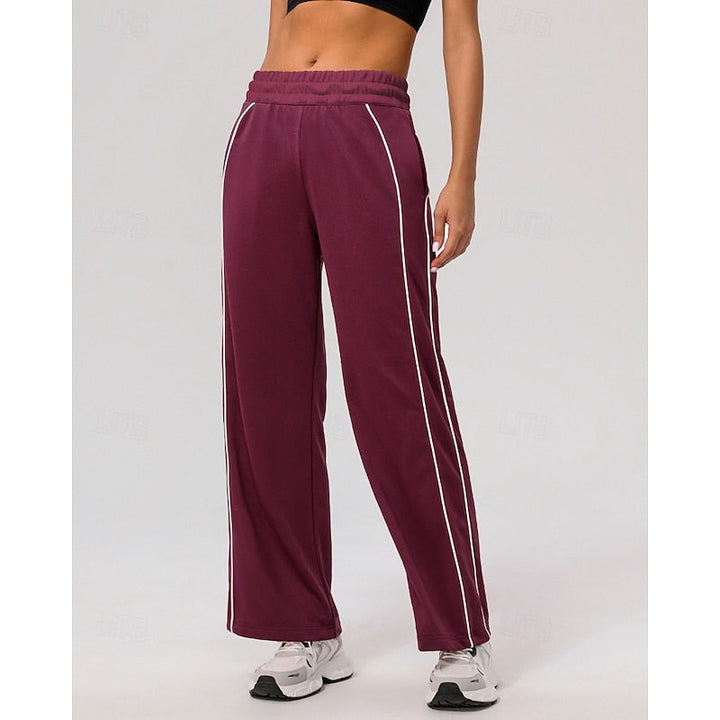 Maisie | Avslappnade joggers med sidosträck