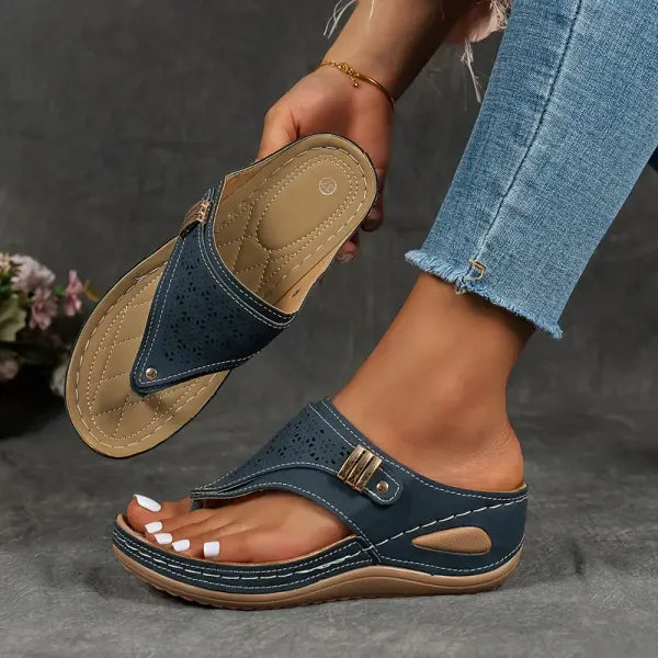 Mila | Premium Bekväm T-Strap Sandal