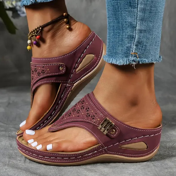 Mila | Premium Bekväm T-Strap Sandal
