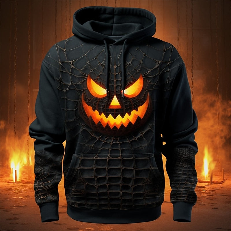 Hugo | Halloween Grafisk Huvtröja