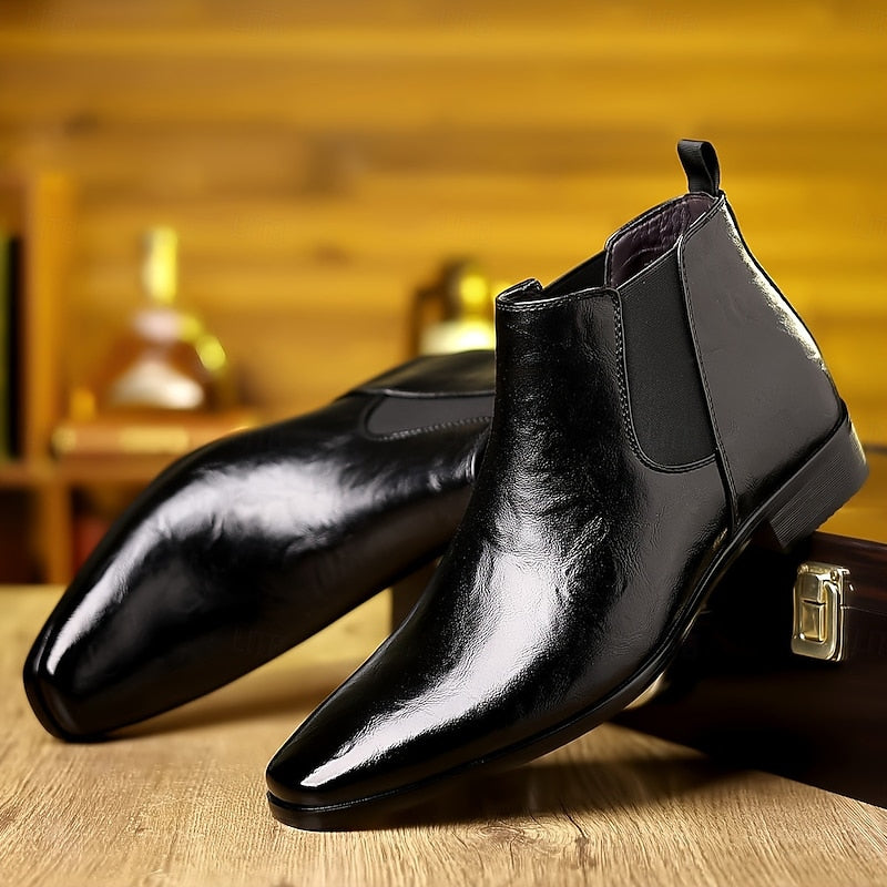 Emory | Polerade Ankel Chelsea Boots