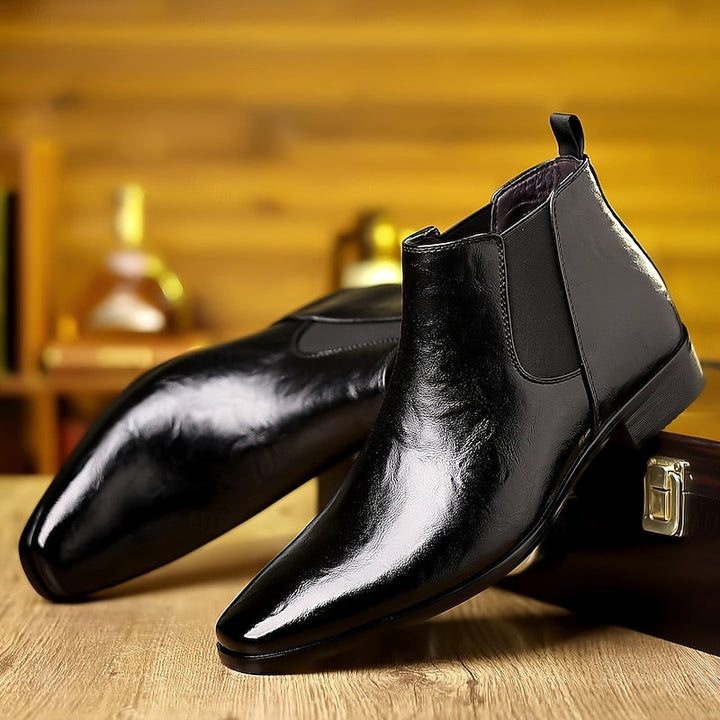 Emory | Polerade Ankel Chelsea Boots