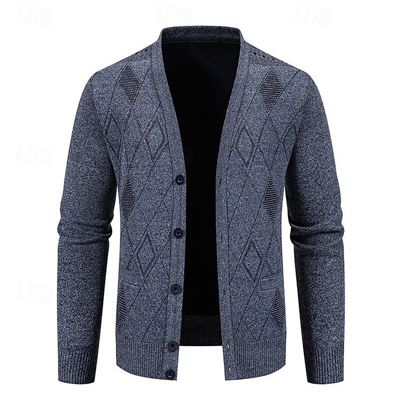 Weston | Finslipad Argyle Cardigan