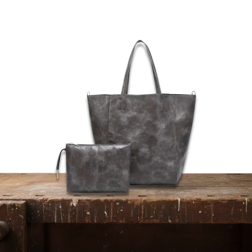 Christine | Klassisk Retro Plånbok och Tote Väska