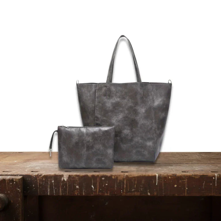 Christine | Klassisk Retro Plånbok och Tote Väska