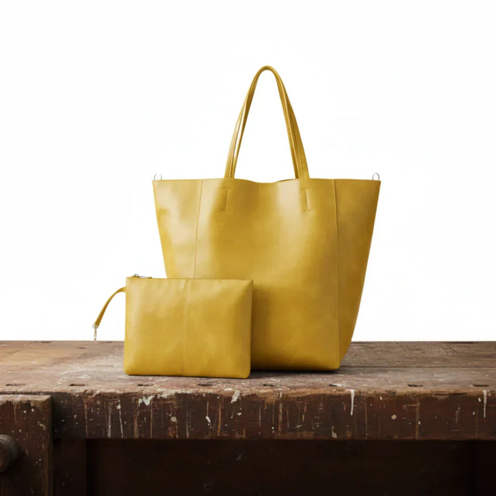 Christine | Klassisk Retro Plånbok och Tote Väska