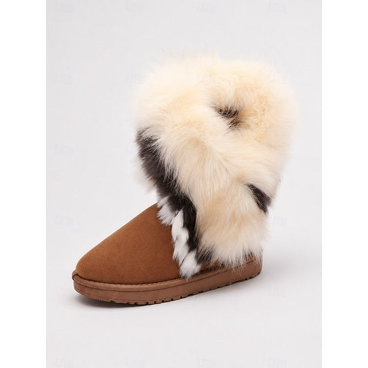 Ramona | Fuzzy-Trimmed Vinterstövlar