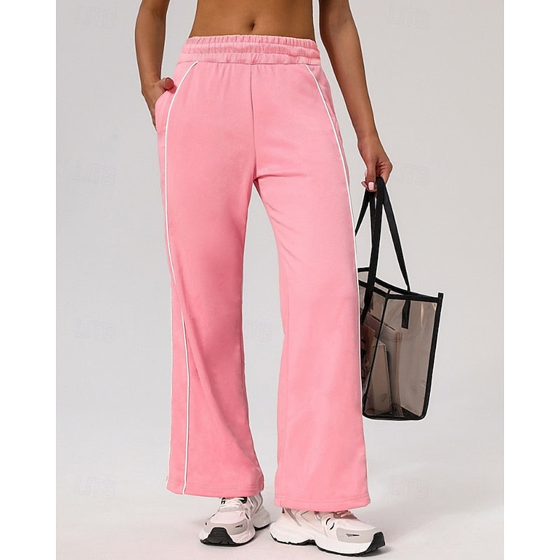 Maisie | Avslappnade joggers med sidosträck