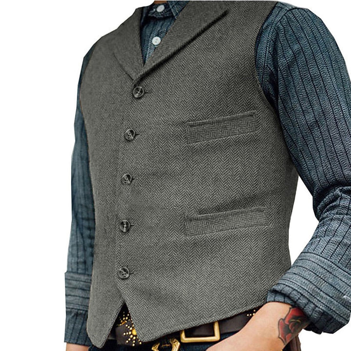 Gerard | Herringbone Skräddarsydd Väst