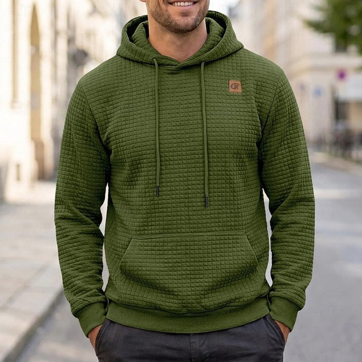 Bryce | Texturerad Komfort Hoodie