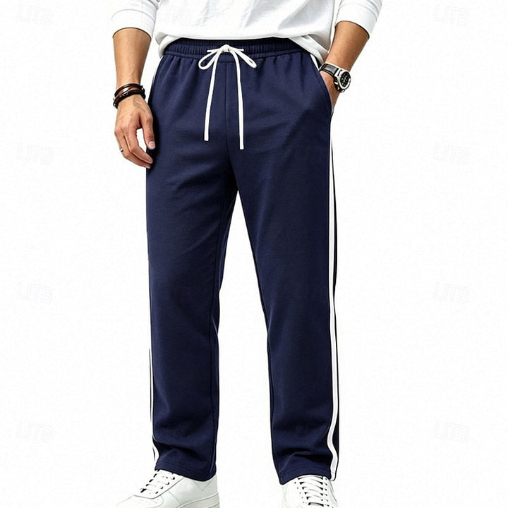 Damian | Avslappnade Sweatpants med Sidostråk