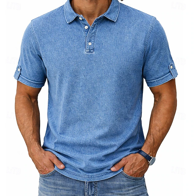Dominic | Vintage-Wash Polotröja