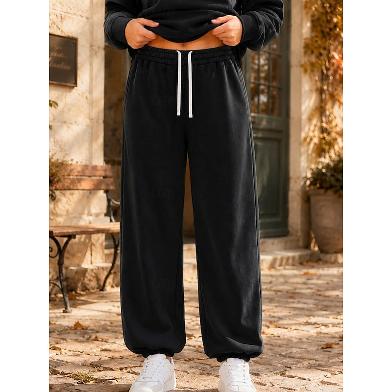 Joyce | Avslappnade vida joggers