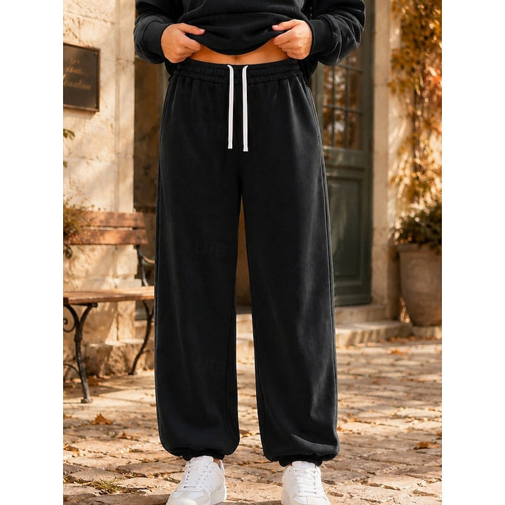 Joyce | Avslappnade vida joggers