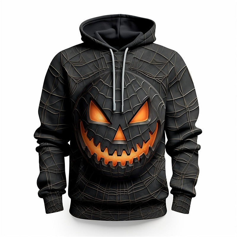 Hugo | Halloween Grafisk Huvtröja