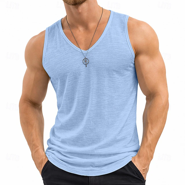 Grant | Skulpterad V-ringad Tank Top