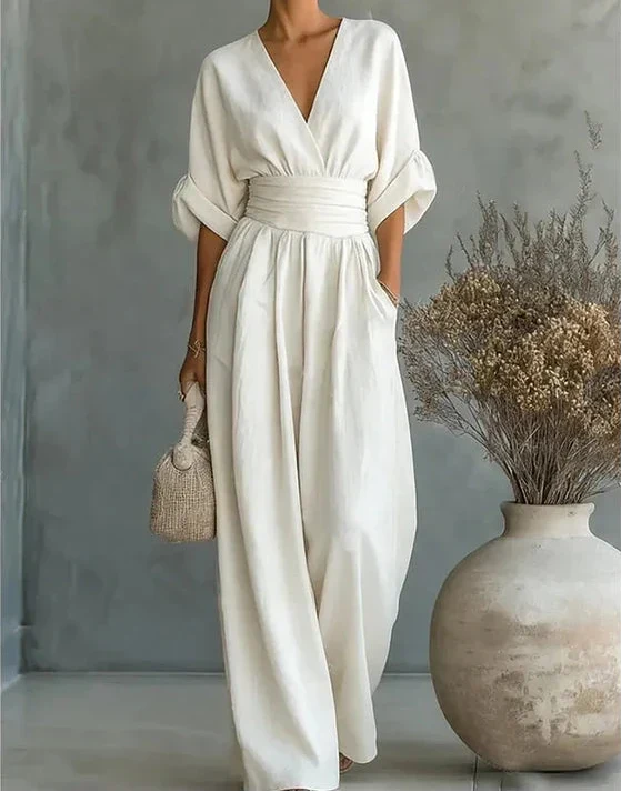 Genevieve | Elegant Byxdress med Vida Ben
