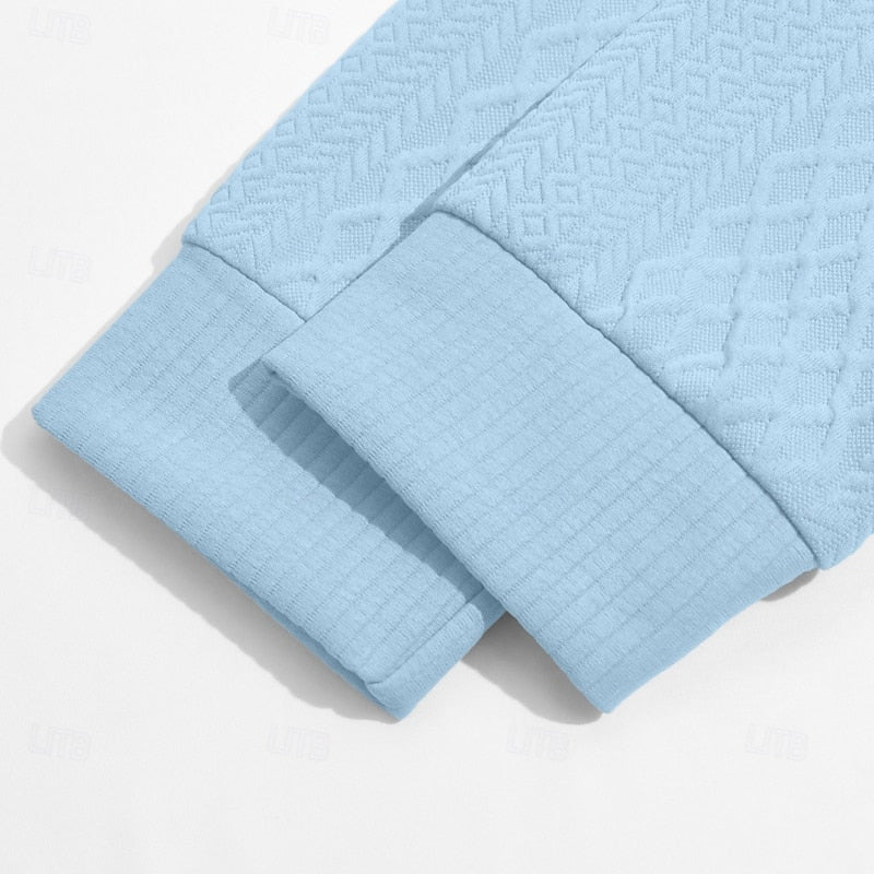 Nash | Texturerad Quarter-Zip Pullover