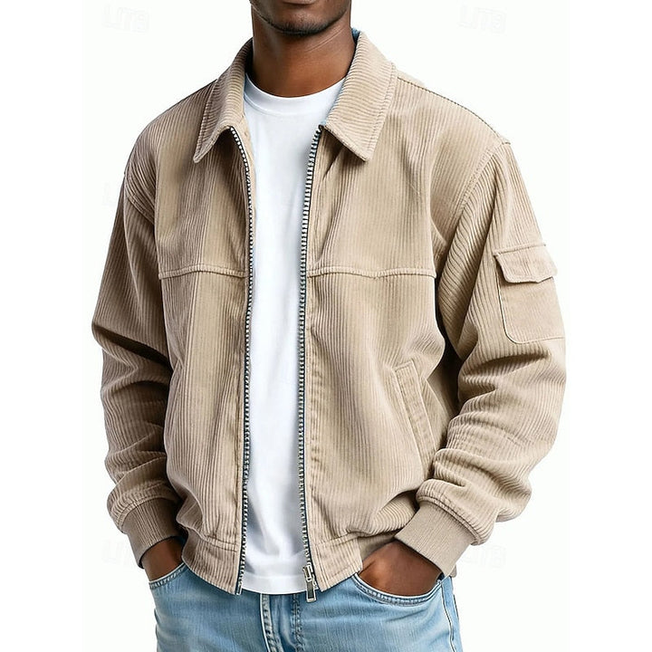 Jasper | Ribbad Texturerad Jacka