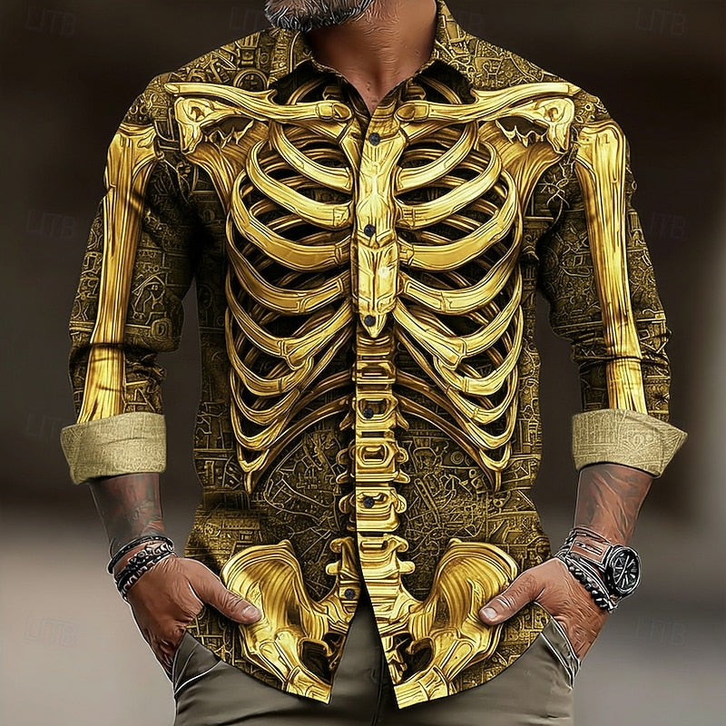 Ambrose | Halloween Skelett Skjorta