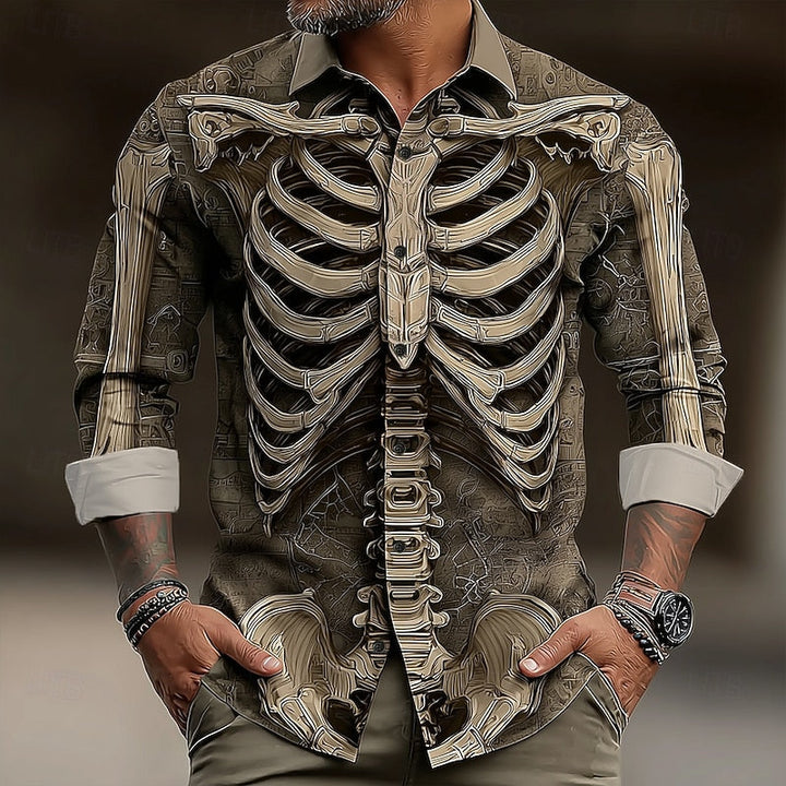 Ambrose | Halloween Skelett Skjorta