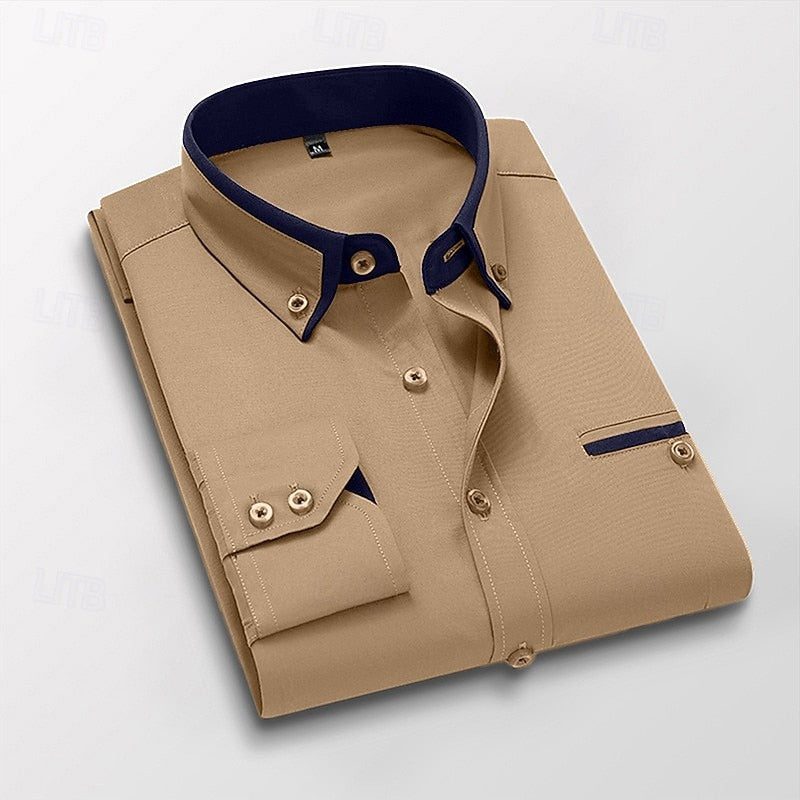 Declan | Raffinerad Button-Down Skjorta