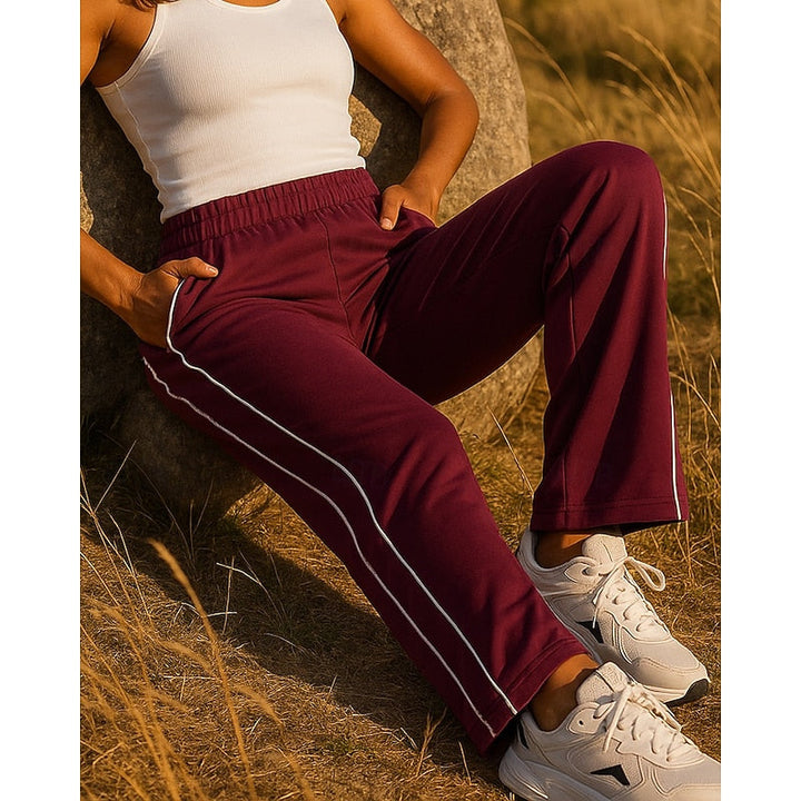 Maisie | Avslappnade joggers med sidosträck