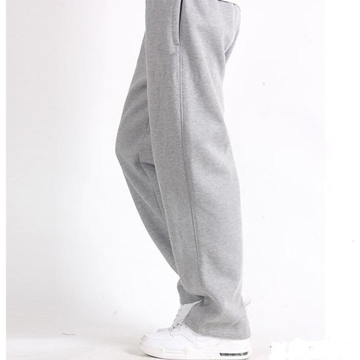 Russell | Avslappnade rakbenade joggers