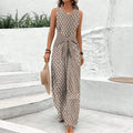 Juliana | Enkel Ärmlös Jumpsuit