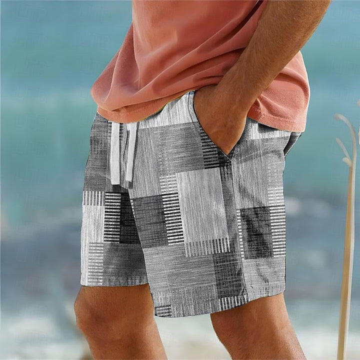 Dean | Patchwork Semester Badshorts