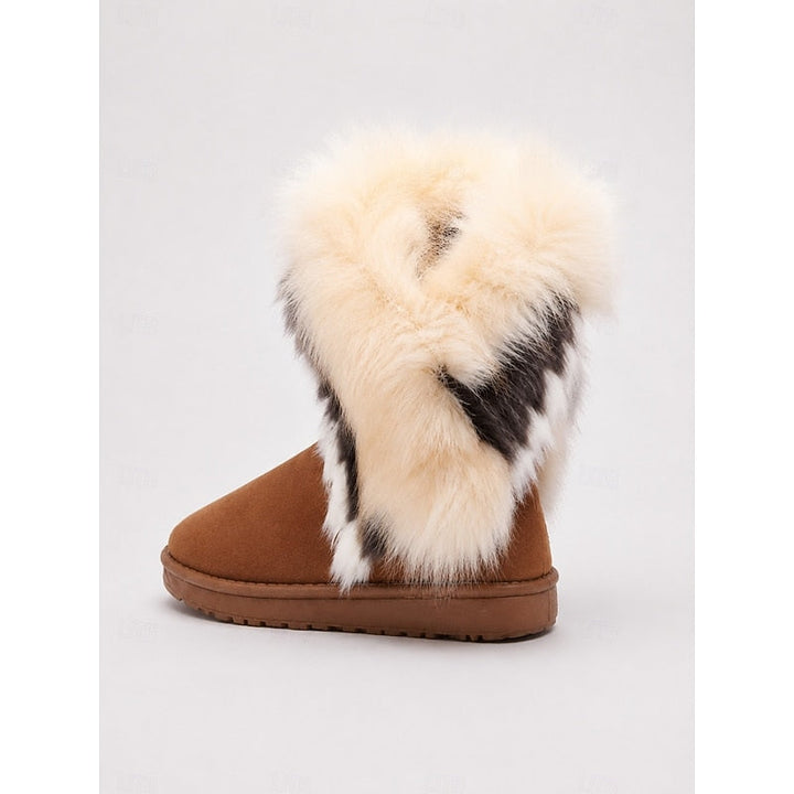 Ramona | Fuzzy-Trimmed Vinterstövlar