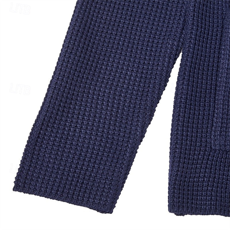 Archer | Texturerad Ståkrage Cardigan