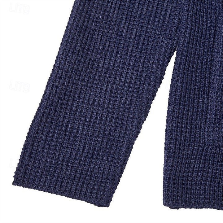 Archer | Texturerad Ståkrage Cardigan
